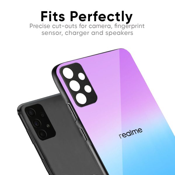 Unicorn Pattern Glass Case for Realme 9i on Sale