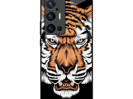 Angry Tiger Glass Case For Vivo X70 Pro Plus on Sale