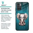 Adorable Baby Elephant Glass Case For Redmi 10 Prime Discount