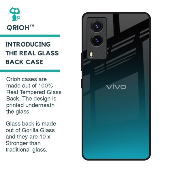 Ultramarine Glass Case for Vivo V21e Online Sale