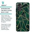 Abstract Green Glass Case For Redmi Note 11S on Sale