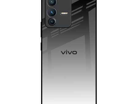 Zebra Gradient Glass Case for Vivo V23 Pro 5G Fashion