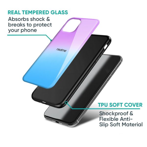 Unicorn Pattern Glass Case for Realme 9i on Sale