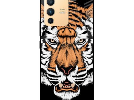 Angry Tiger Glass Case For Vivo V23 Pro 5G Supply