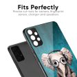 Adorable Baby Elephant Glass Case For Realme 9i Fashion