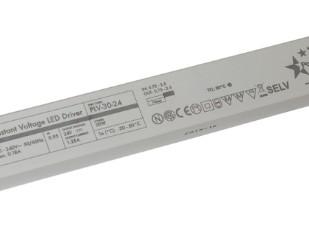 PLV-30-24 30W 24V Slimline IP20  Non Dim Online Sale